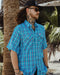 PALM BEACH BAMBOO SHORT SLEEVE BUTTON UP - MENS